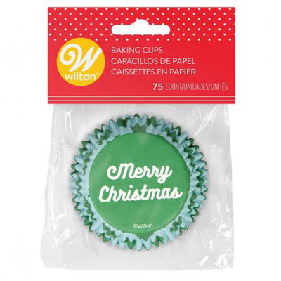 Muffinsformar - Merry Christmas - Wilton
