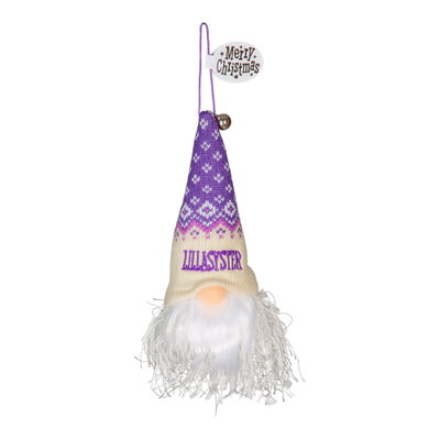 LED Tomte - Lillasyster