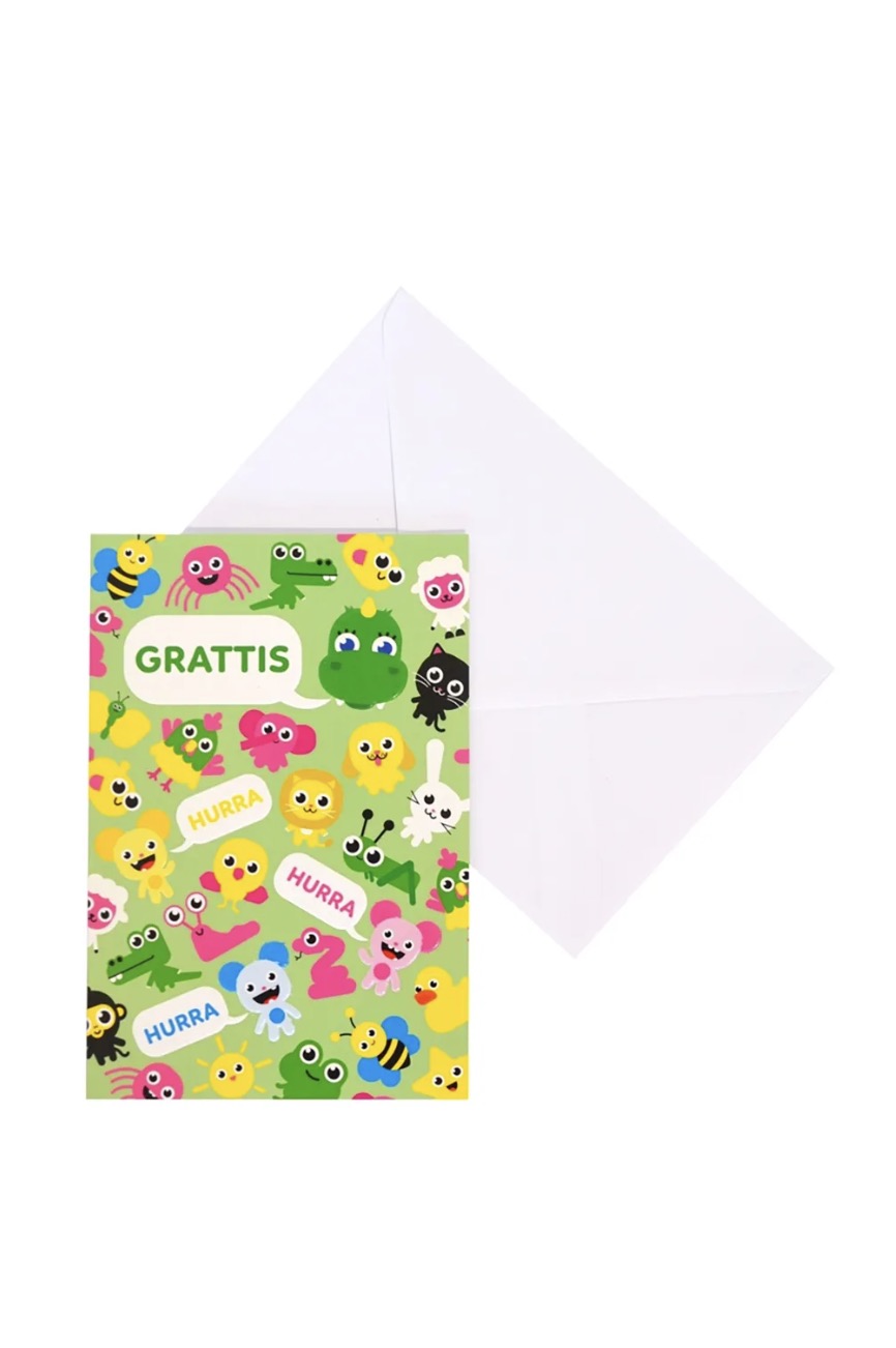 Gratulationskort - Bolibompa - Motiv 3