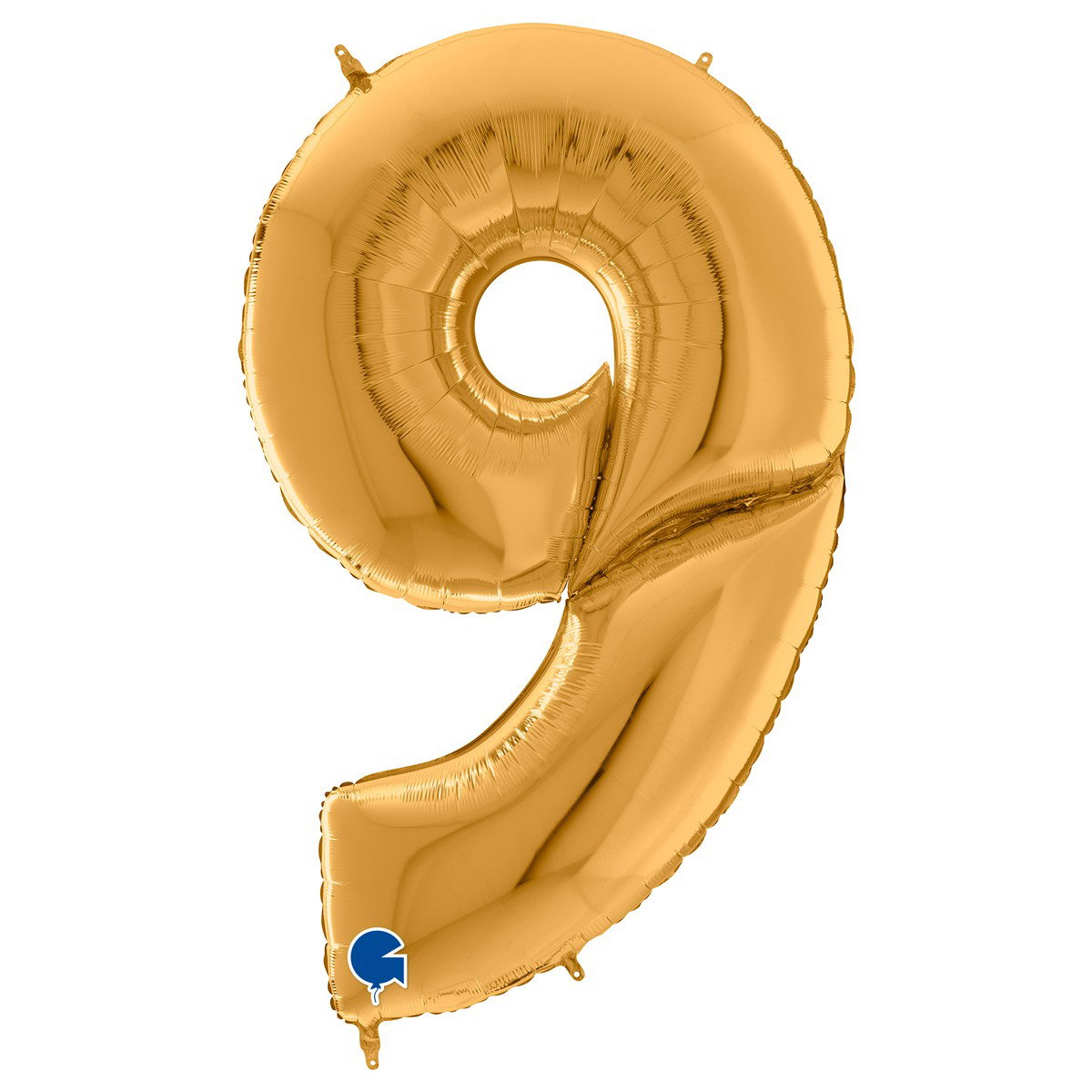 Sifferballong - Guld - 163 cm (9)