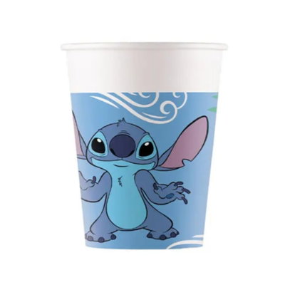 Pappmuggar Stitch & Angel – 200 ml – 8-pack