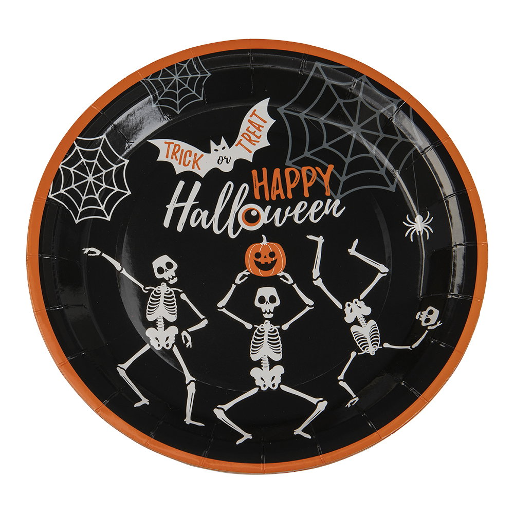Papperstallrikar - Halloween