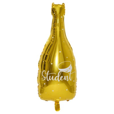 Folieballong - Flaska - Student - 94x48 cm