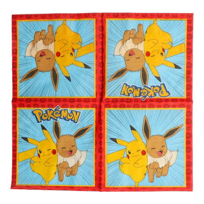 Servetter Pokémon – 20-pack – detaljbild 1