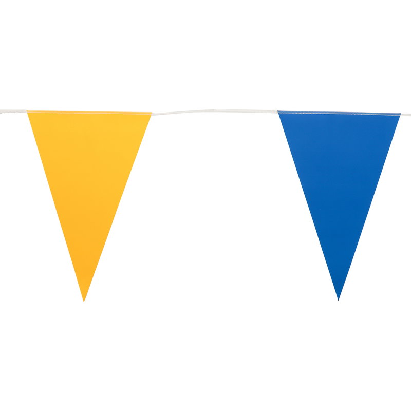 Flag Banner - Blå/Gul