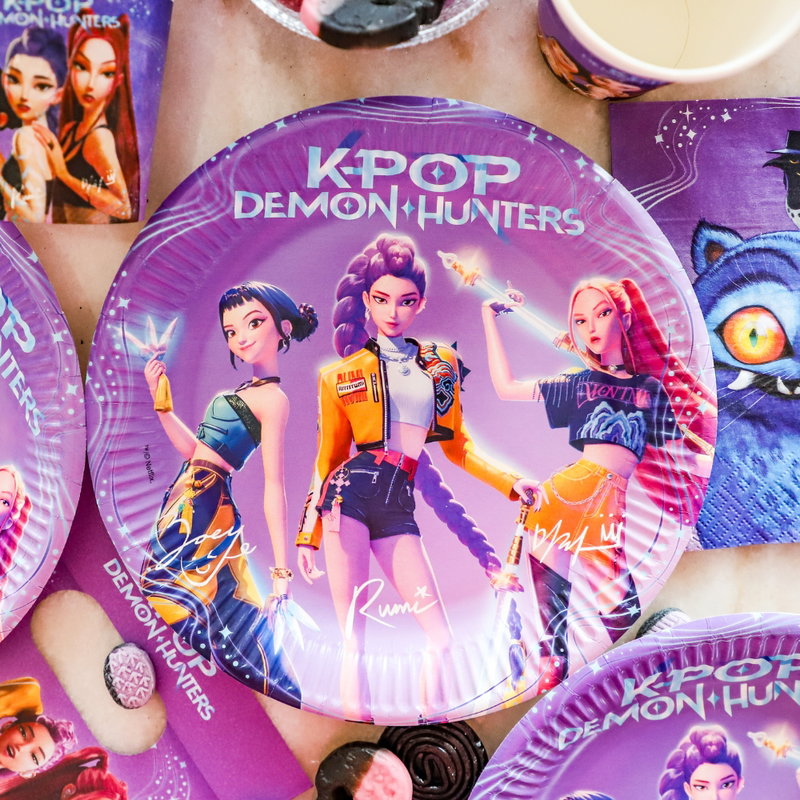 Papptallrikar - K-Pop  - 23 cm