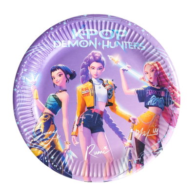 Papptallrikar - K-Pop  - 23 cm