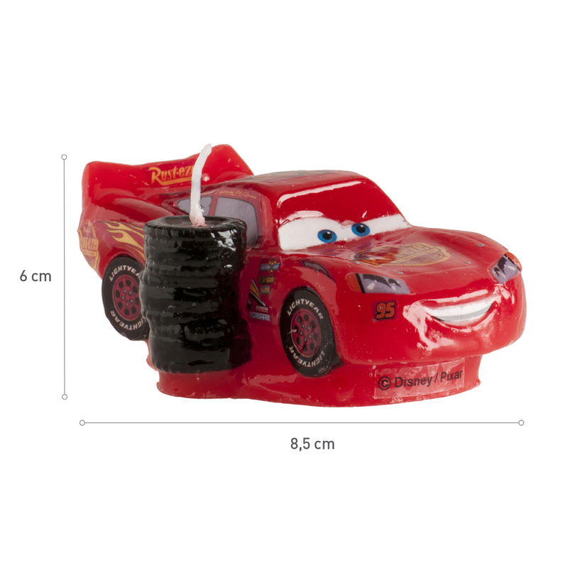 Cars Tårtljus Blixten McQueen