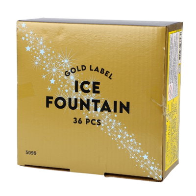 Isfacklor - Guld - 36-pack