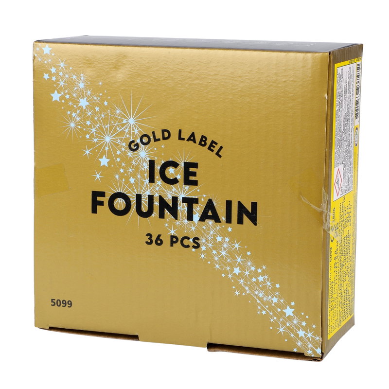 Isfacklor - Guld - 36-pack