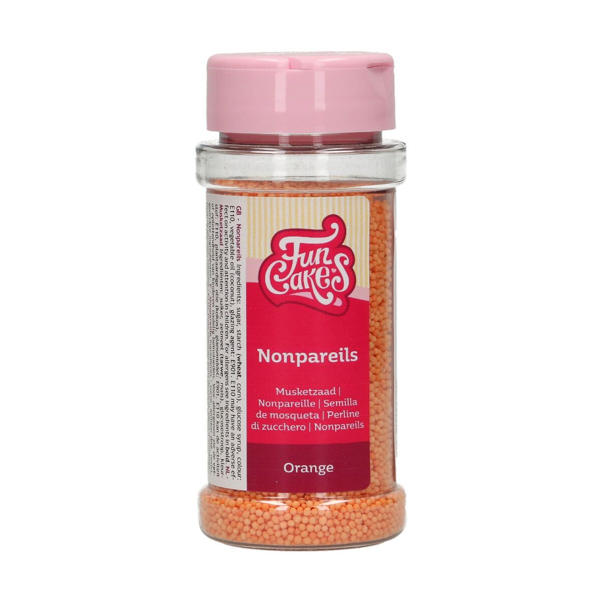 Strössel - Nonpareils - Orange - FunCakes