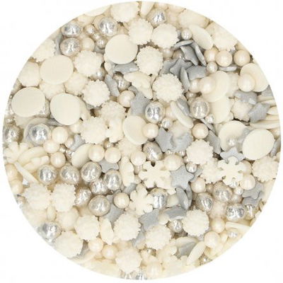 Strössel - Winter - Medley - Silver - FunCakes
