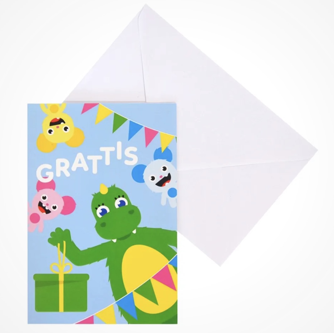 Gratulationskort - Bolibompa - Motiv 4