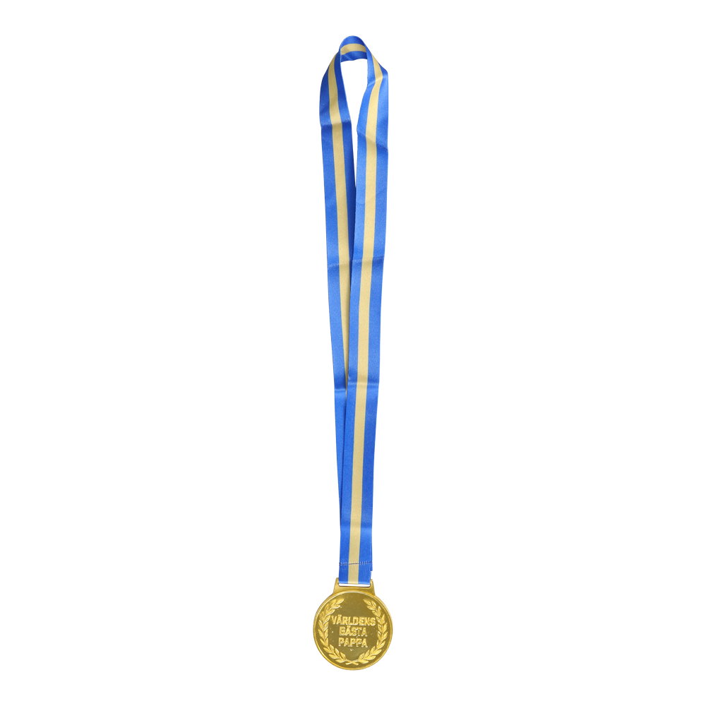 Världens Bästa Pappa - Medalj i Metall