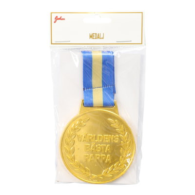 Världens Bästa Pappa - Medalj i Metall