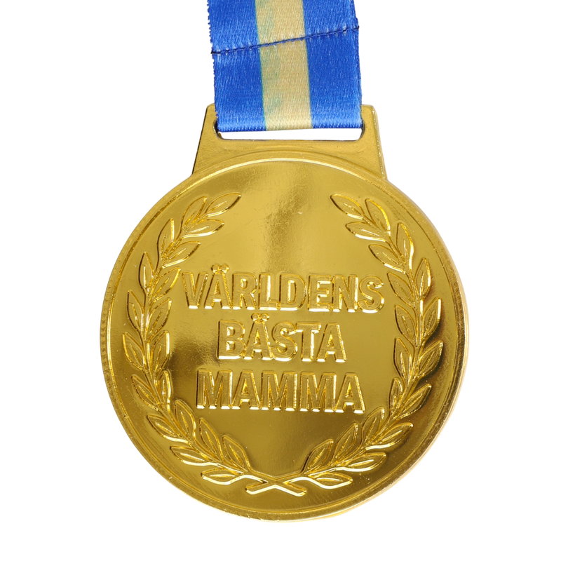 Världens Bästa Mamma - Medalj i Metall