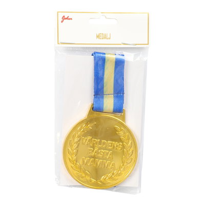 Världens Bästa Mamma - Medalj i Metall