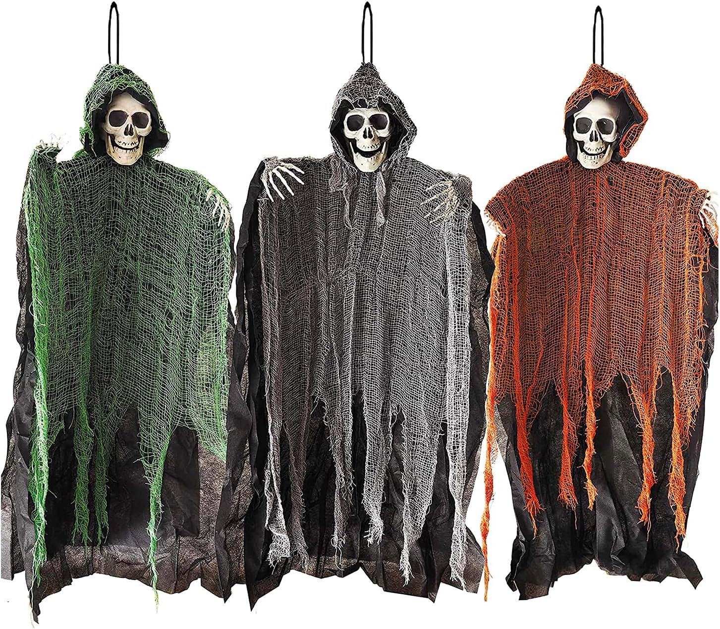 Skelettdekorationer – 3-pack