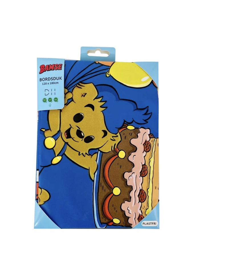 Bordsduk - Bamse - 120 x 180 cm