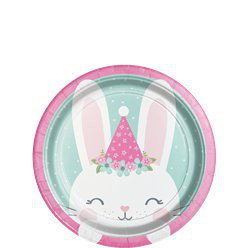 Desserttallrikar- Birthday Bunny