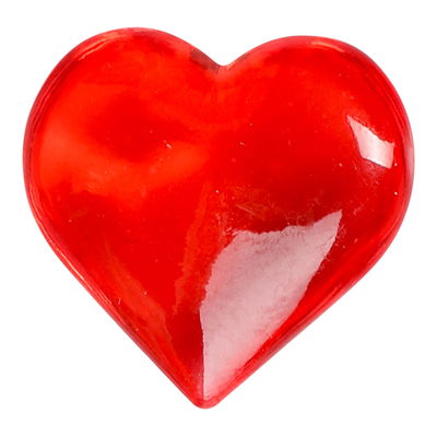 Röda Kristallhjärtan 25 pack
