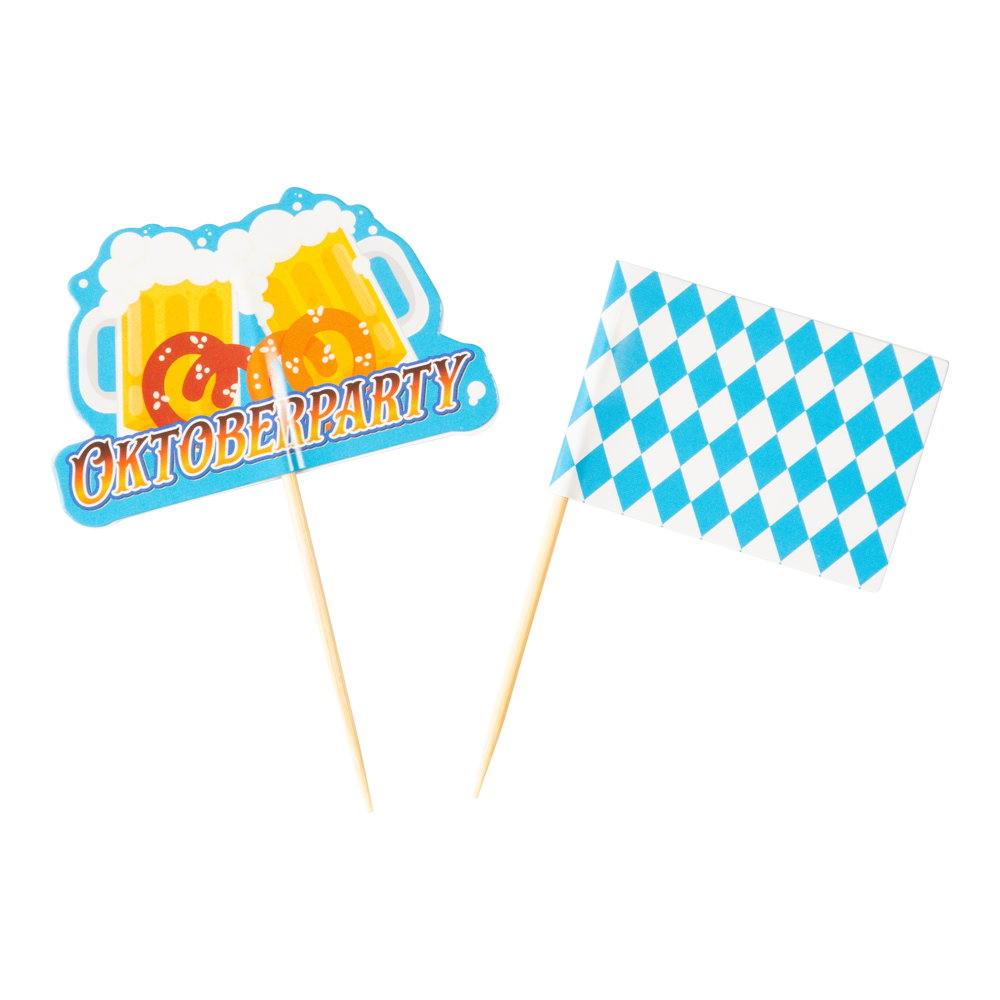 Cocktailflaggor - Oktoberfest