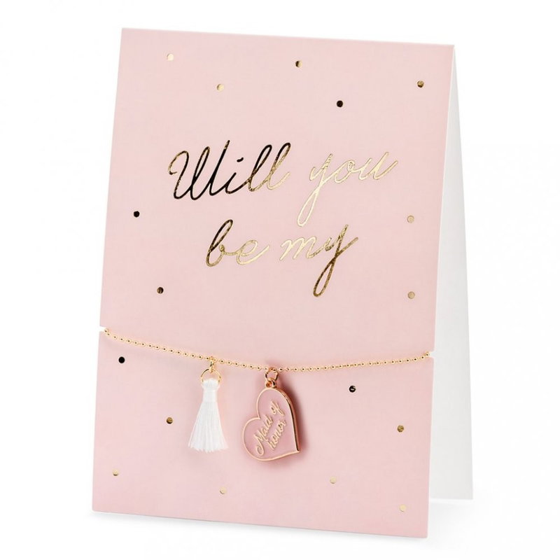 Kort Bridesmaid med armband