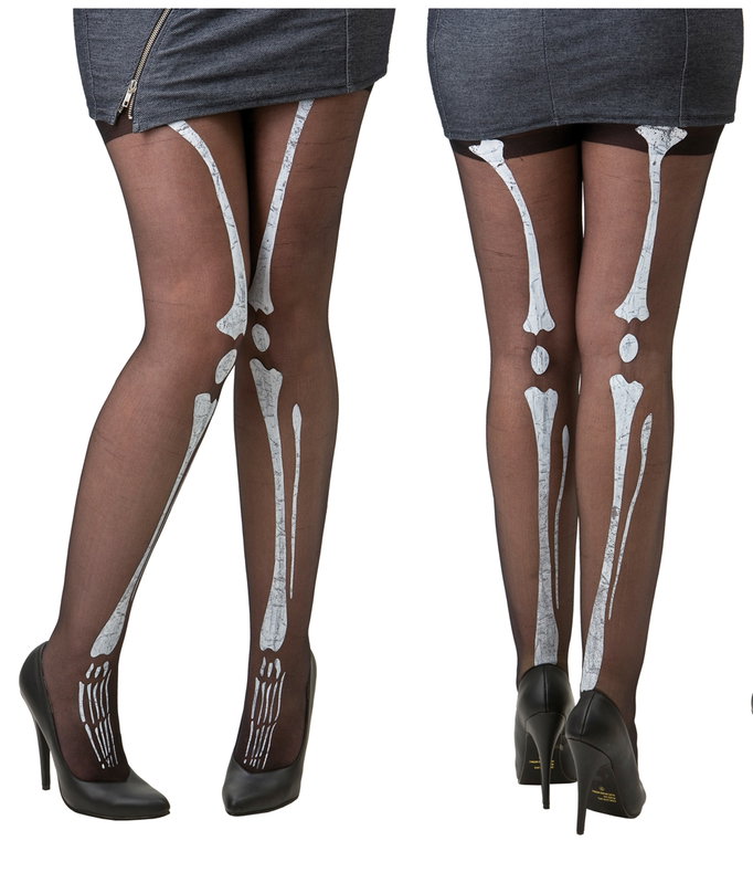 Halloween - Strumpbyxor - Skelett