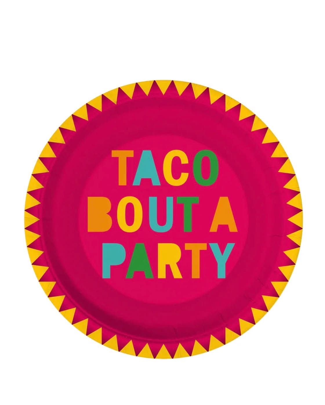 Papptallrikar - Taco