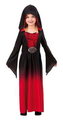 Halloweendräkt För Barn - Röd/svart