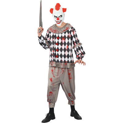 Maskeraddräkt - Blodig Clown - One Size