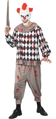 Maskeraddräkt - Blodig Clown