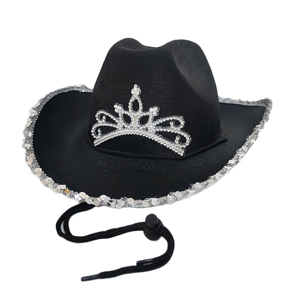 Cowboyhatt Med Glitter