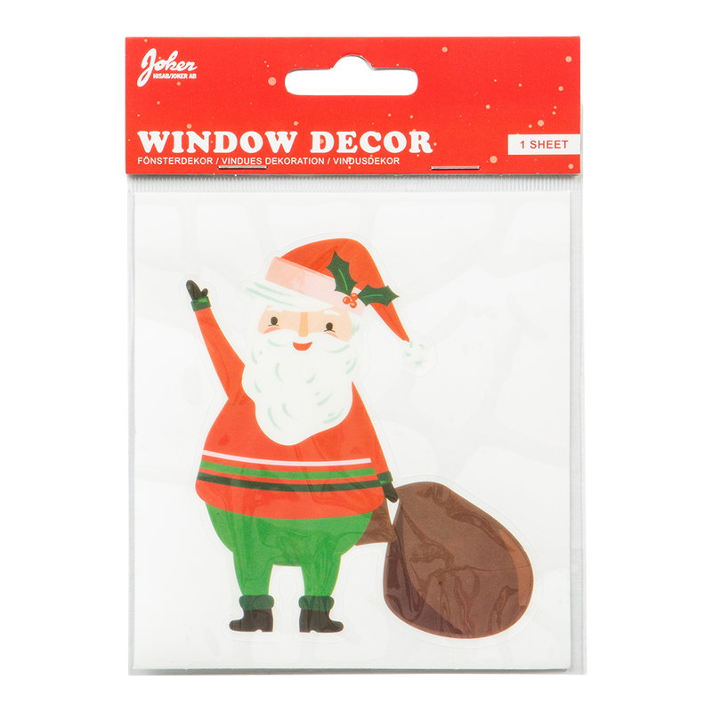 Fönsterdekoration - Jultomte