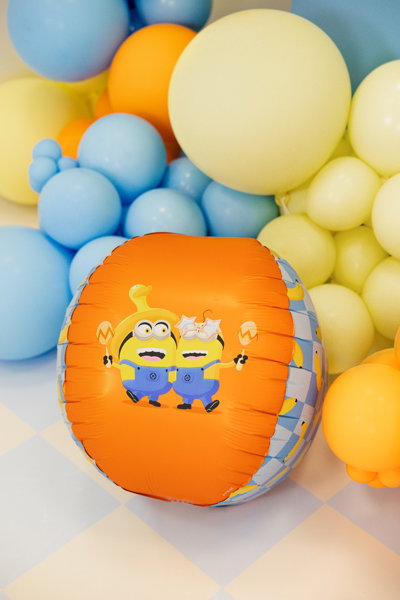 Folieballong Minions Rund