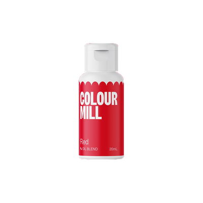 Ätbar färg - Colour Mill - Red - 20ml