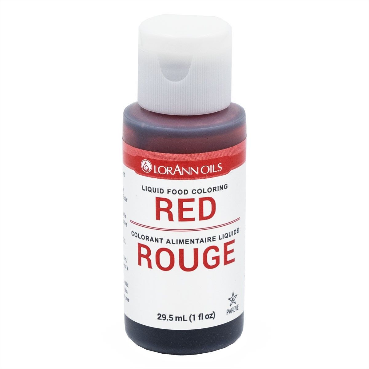 LorAnn Liquid Color - Röd - 30 ml