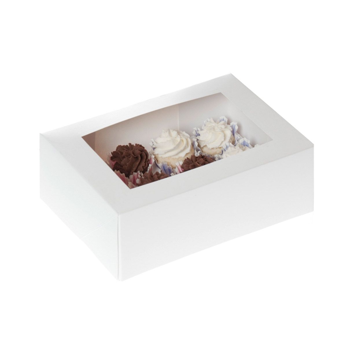 Rosa mini cupcakes boxar - 12st - House of Marie