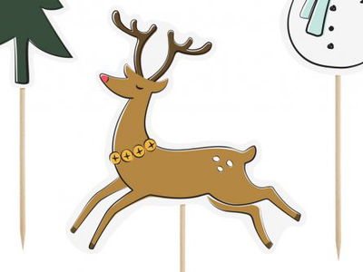 Cake Toppers - Merry Xmas
