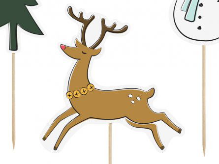 Cake Toppers - Merry Xmas
