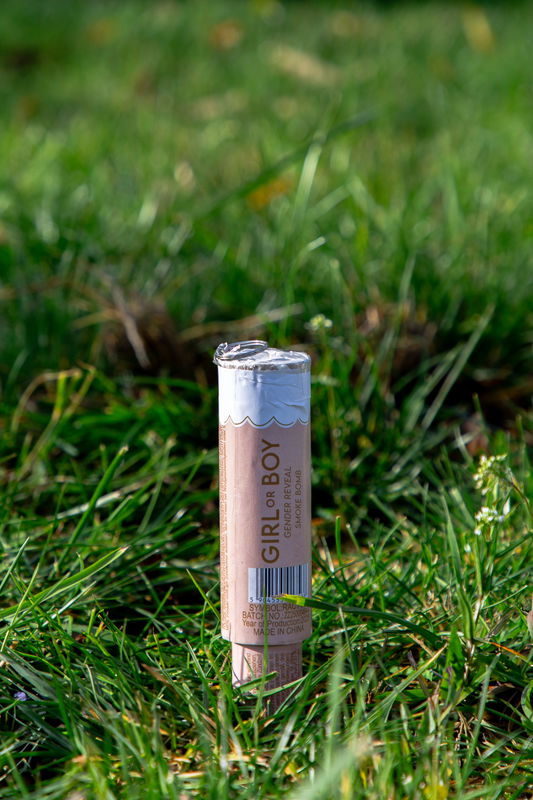 Rökfackla It's a Girl Rosa