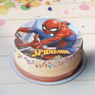 Tårtbild Spiderman 20cm