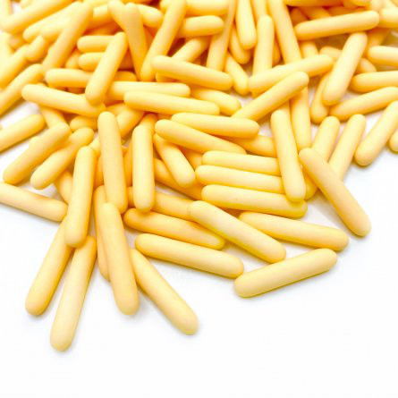 Happy Sprinkles - Strössel - Peach Rods Dull - 90g**