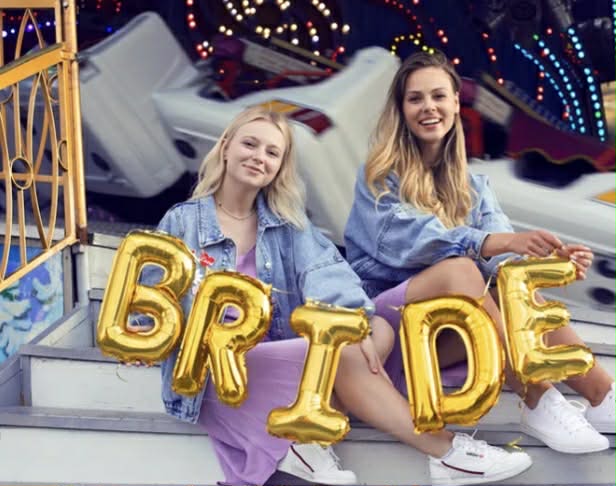 Bokstavsballong Guld