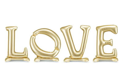Love Ballong Guld