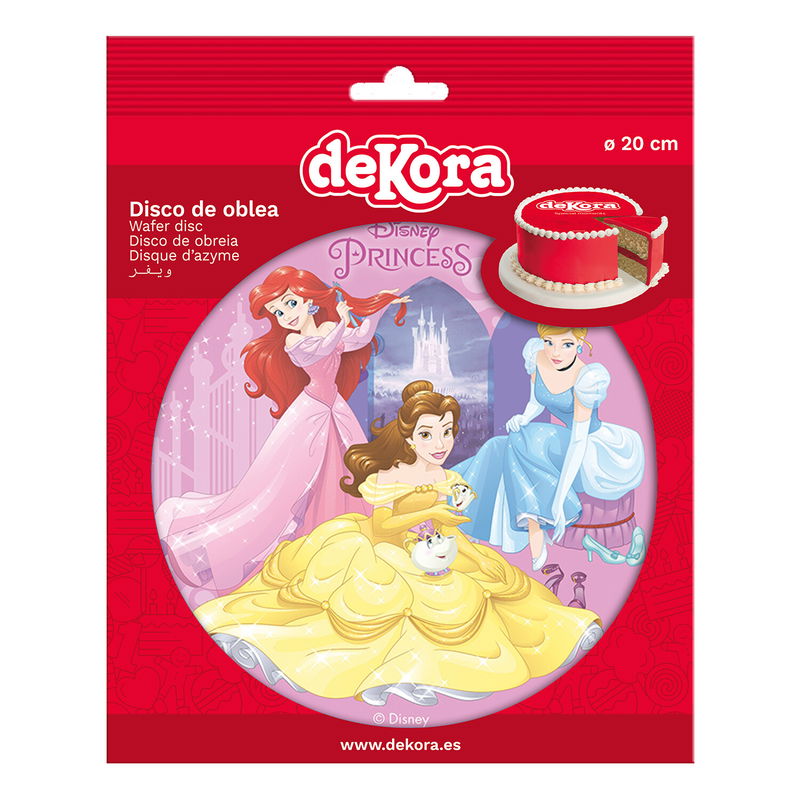 Disney Prinsessor Tårtbild 20cm