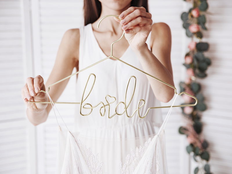 Klädhängare Bride Guld