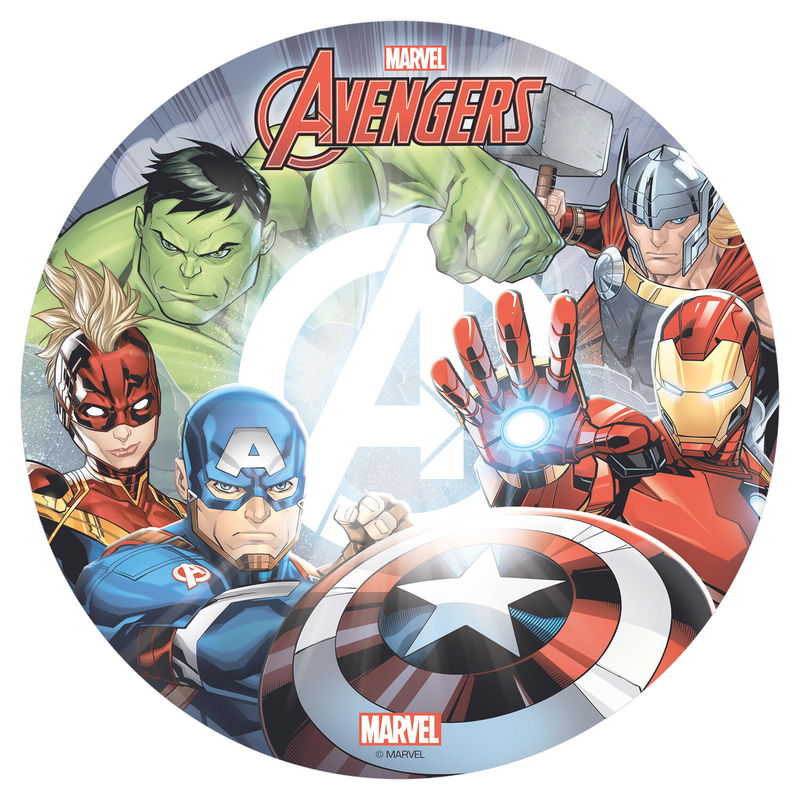 Avengers Tårtbild 20cm