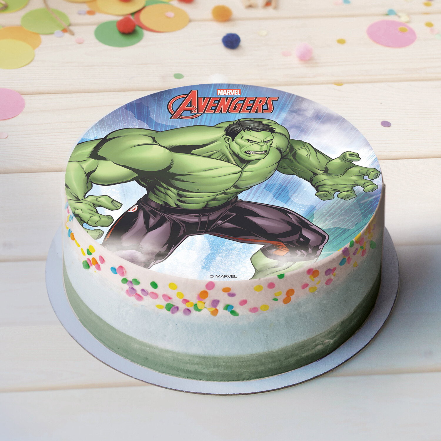 Hulken Tårtbild 20cm