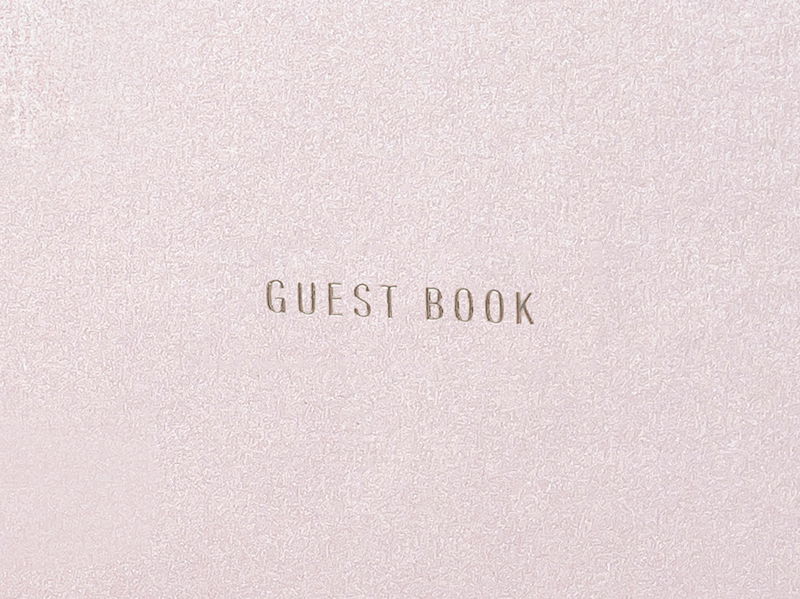 Gästbok Rosa
